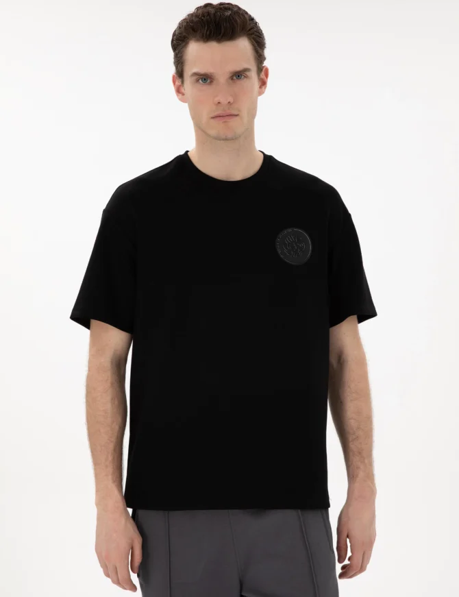BLACK T-SHIRT - Image 2