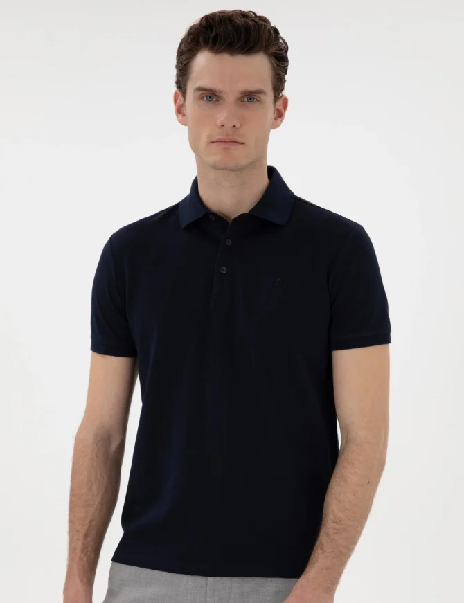 NAVY BLUE T-SHIRT - Image 4