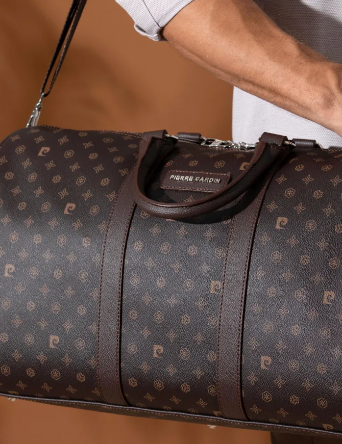 BROWN TRAVEL BAG - Image 4