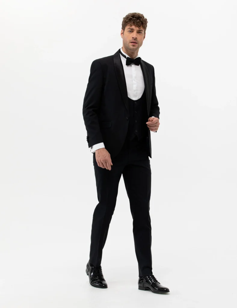 NAVY BLUE GROOM TUXEDO thumbnail 3