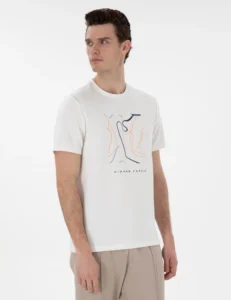 BLACK T-SHIRT - White