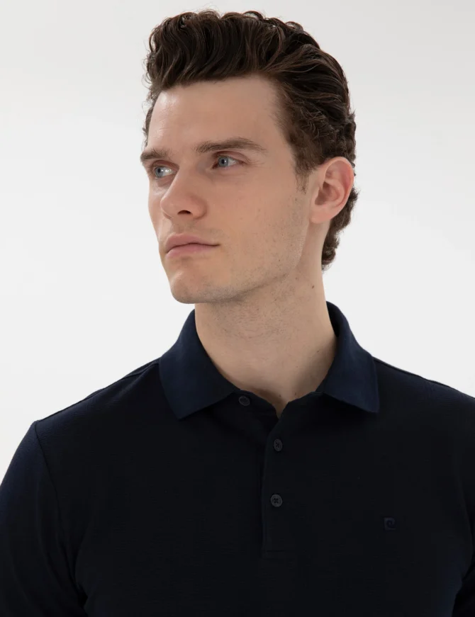 NAVY BLUE T-SHIRT - Image 2