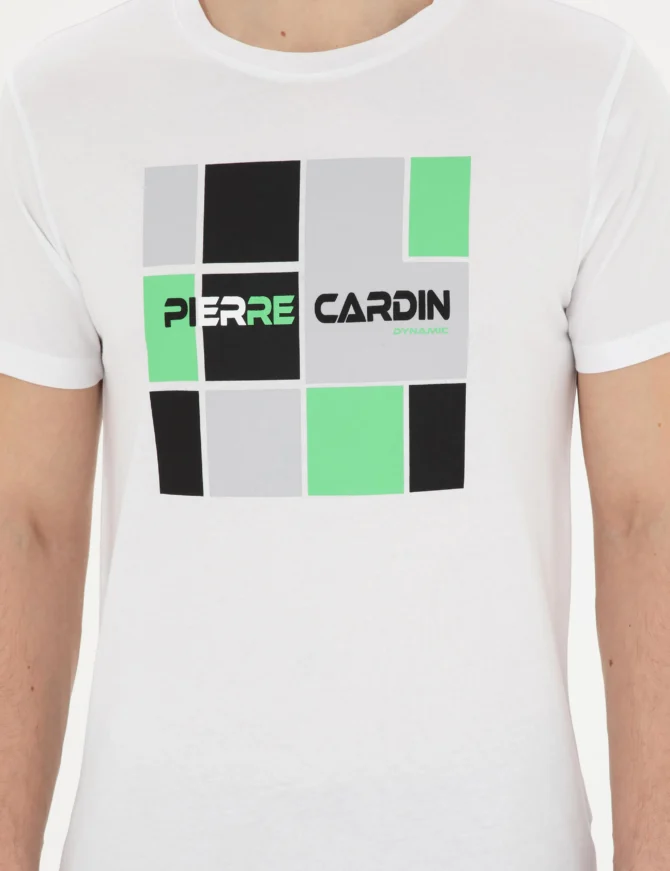 WHITE PRINTED T-SHIRT - Image 4