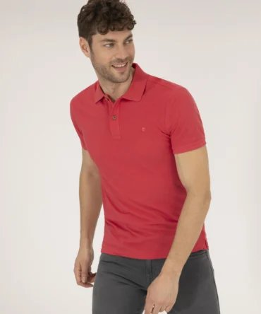 RED BASIC T-SHIRT
