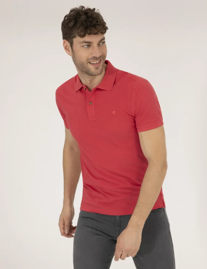 RED BASIC T-SHIRT