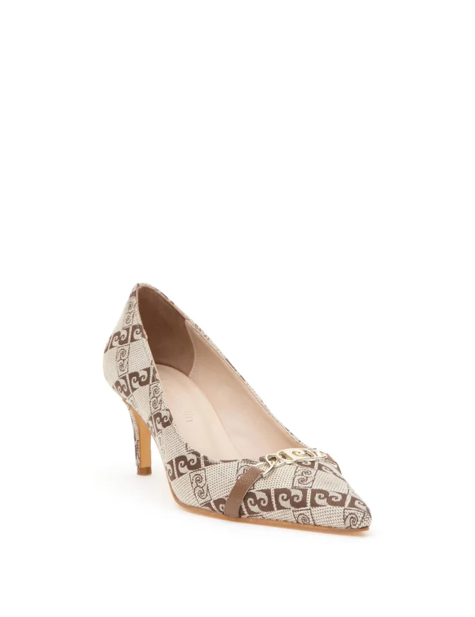 BEIGE HIGH HEEL SHOES - Image 5