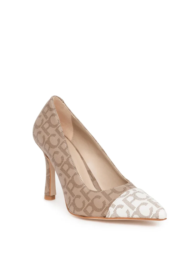 BEIGE HIGH HEEL SHOES - Image 5
