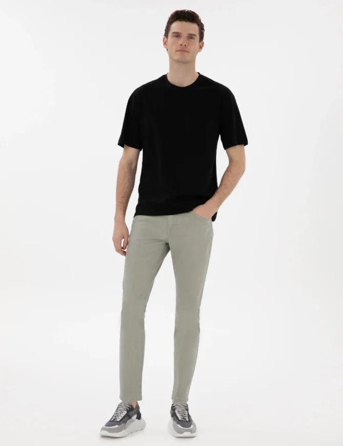 GREEN DENIM JEANS - Image 2