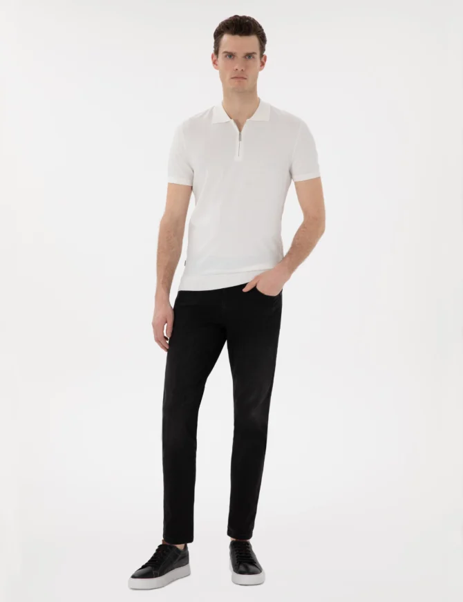 BLACK DENIM JEANS - Image 2