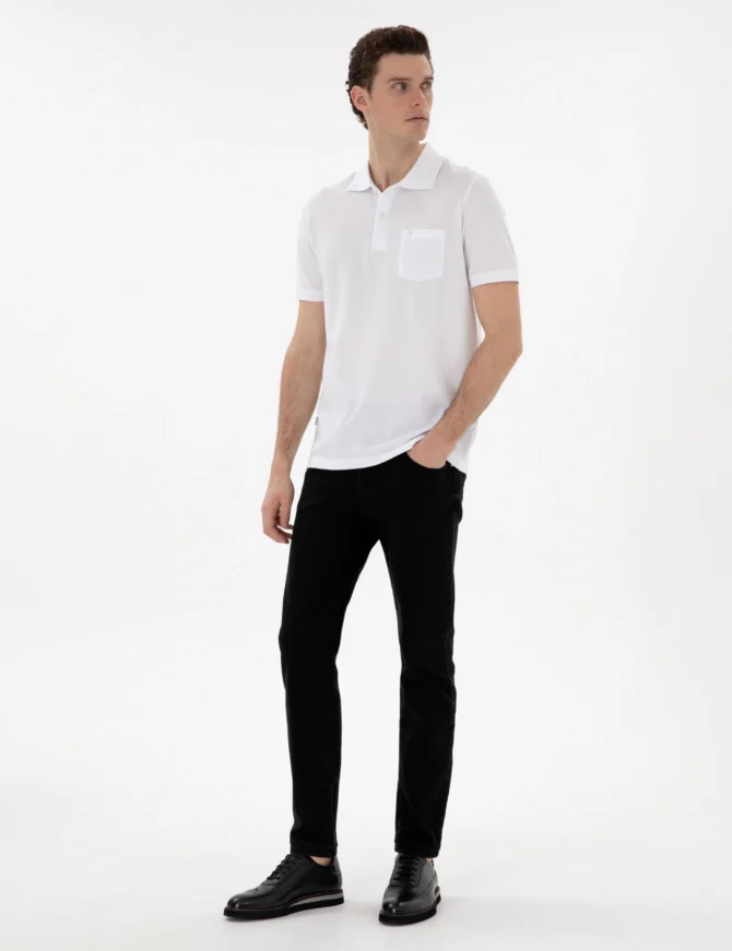 DARK GREY DENIM JEANS - Image 2