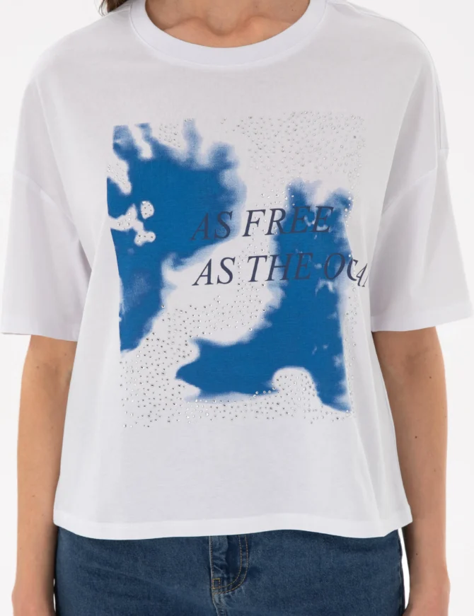 WOMAN WHITE T SHIRT - Image 4