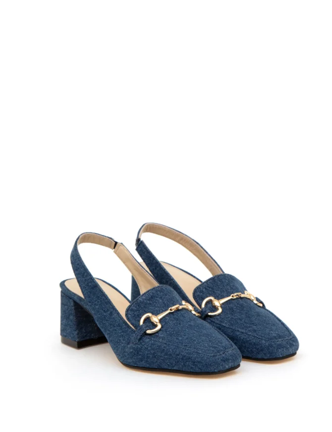 DENIM HIGH HEELS - Image 3