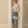 WOMAN PINK SHOULDER BAG