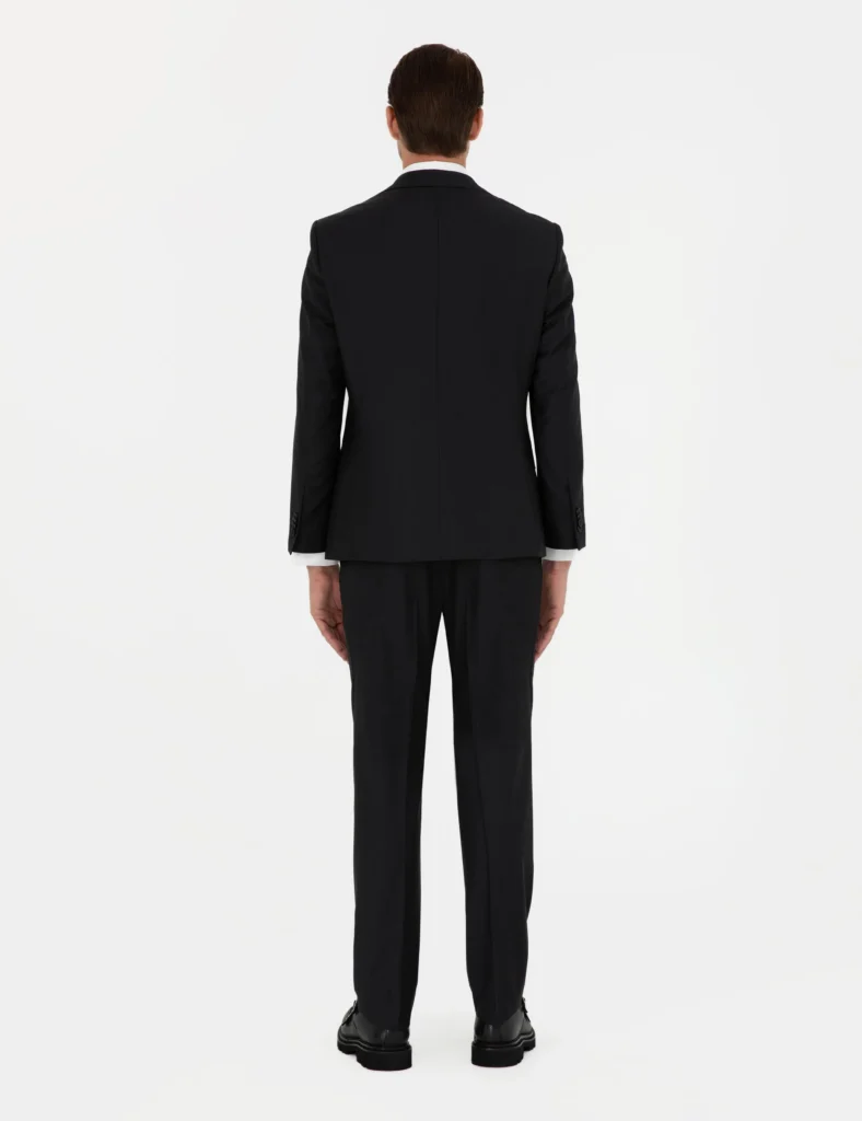 BLACK BASIC SUIT thumbnail 5