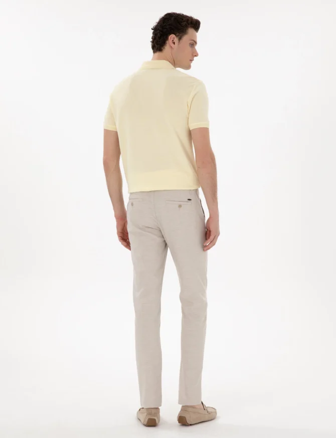 BEIGE SPORT TROUSERS - Image 3