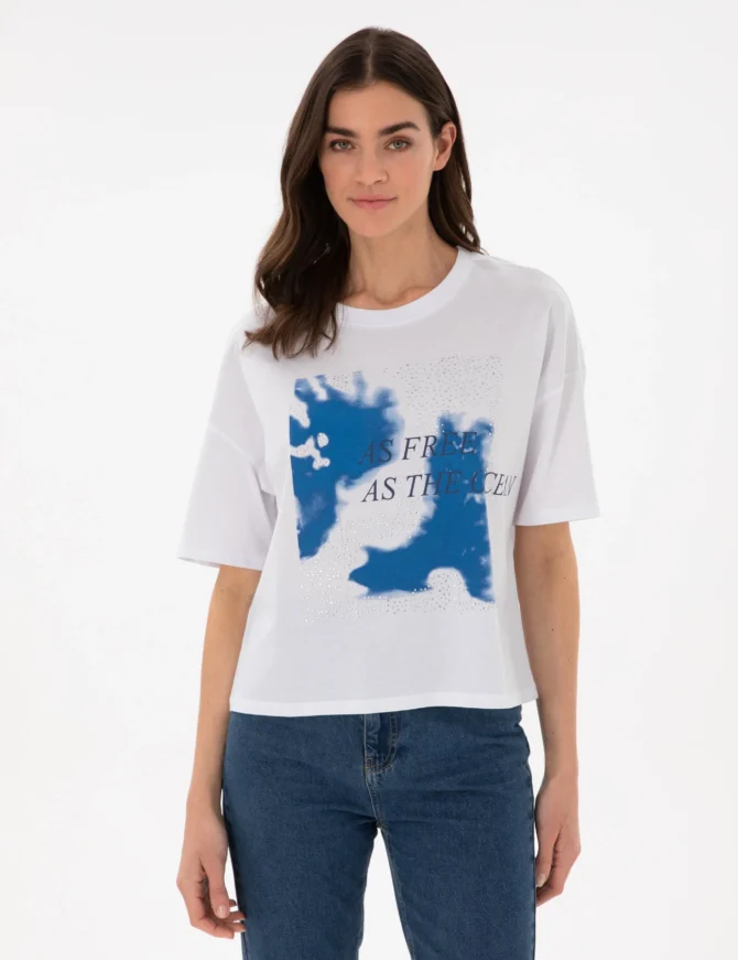 WOMAN WHITE T SHIRT