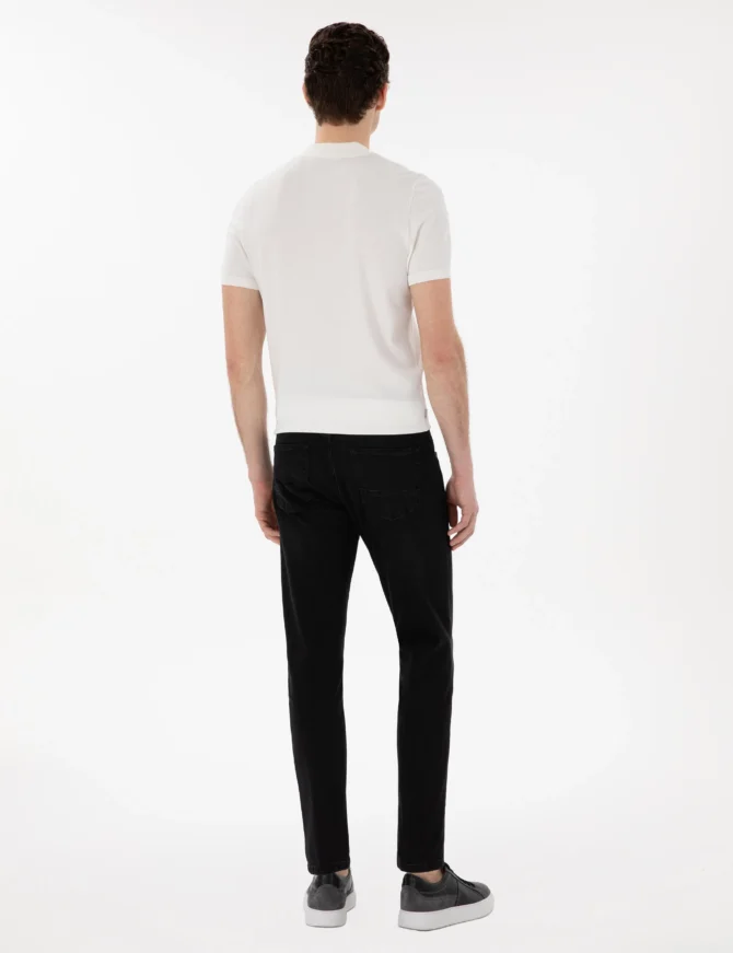 BLACK DENIM JEANS - Image 3