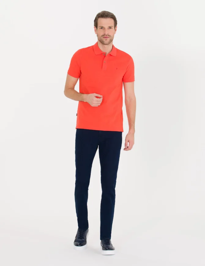 ORANGE BASIC T-SHIRT - Image 2