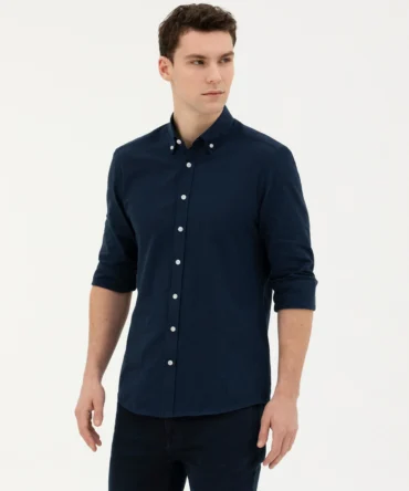 NAVY BLUE SHIRT