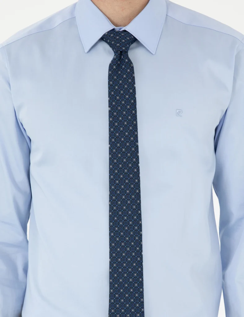 BLUE LONGSLEEVE CLASSIC SHIRT thumbnail 6