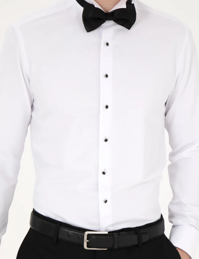 WHITE TUXEDO SHIRT - Image 6