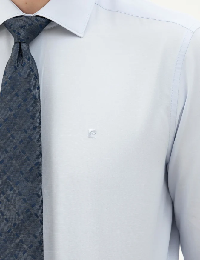 LIGHT BLUE LONGSLEEVE CLASSIC SHIRT - Image 7