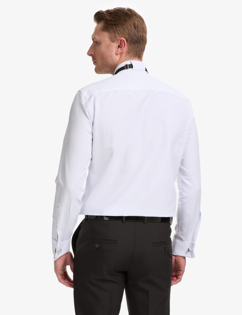 WHITE TUXEDO SHIRT thumbnail 5