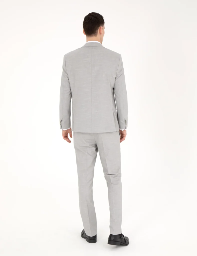 LIGHT GREY WOOL SUIT thumbnail 4