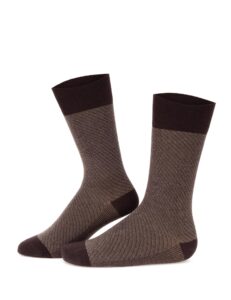MEN'S BLACK ANKLE SOCKS - Brown