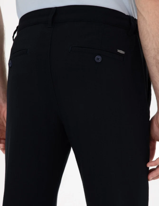 NAVY SPORT TROUSERS - Image 6