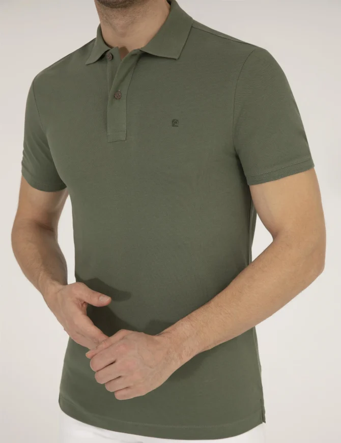 GREEN BASIC T-SHIRT - Image 5
