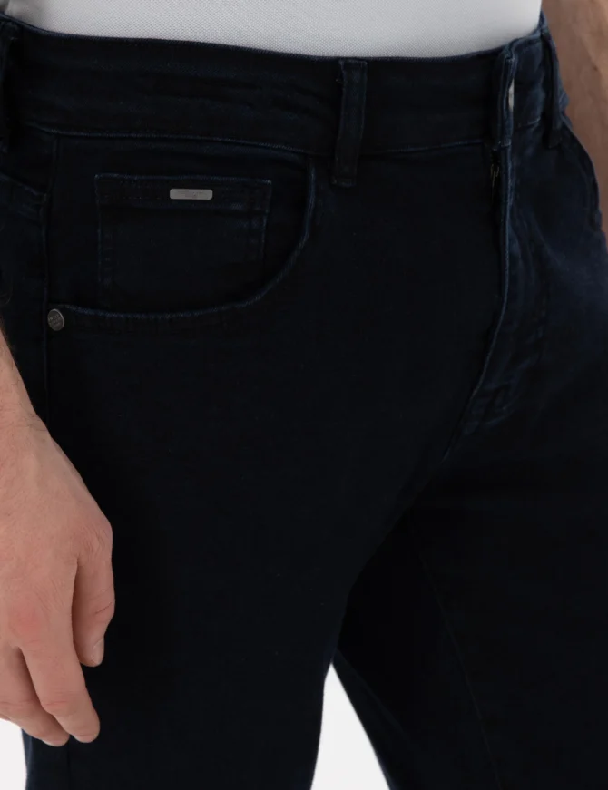 NAVY BLUE DENIM JEANS - Image 5