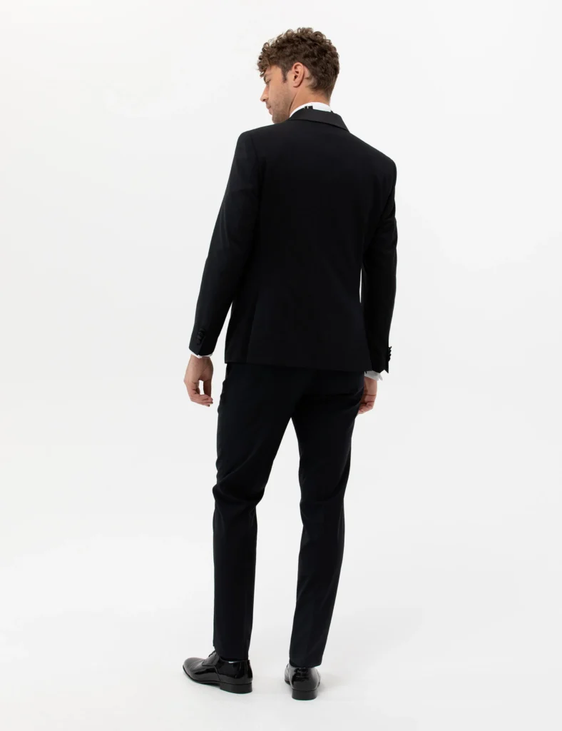 NAVY BLUE GROOM TUXEDO thumbnail 5