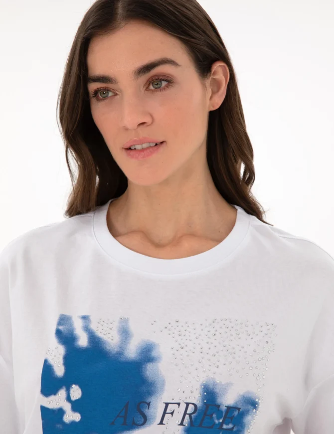 WOMAN WHITE T SHIRT - Image 7