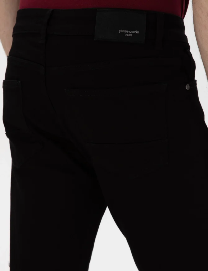 BLACK DENIM JEANS - Image 6