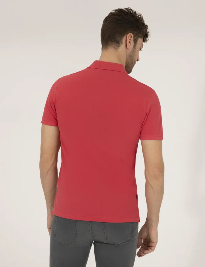 RED BASIC T-SHIRT - Image 4