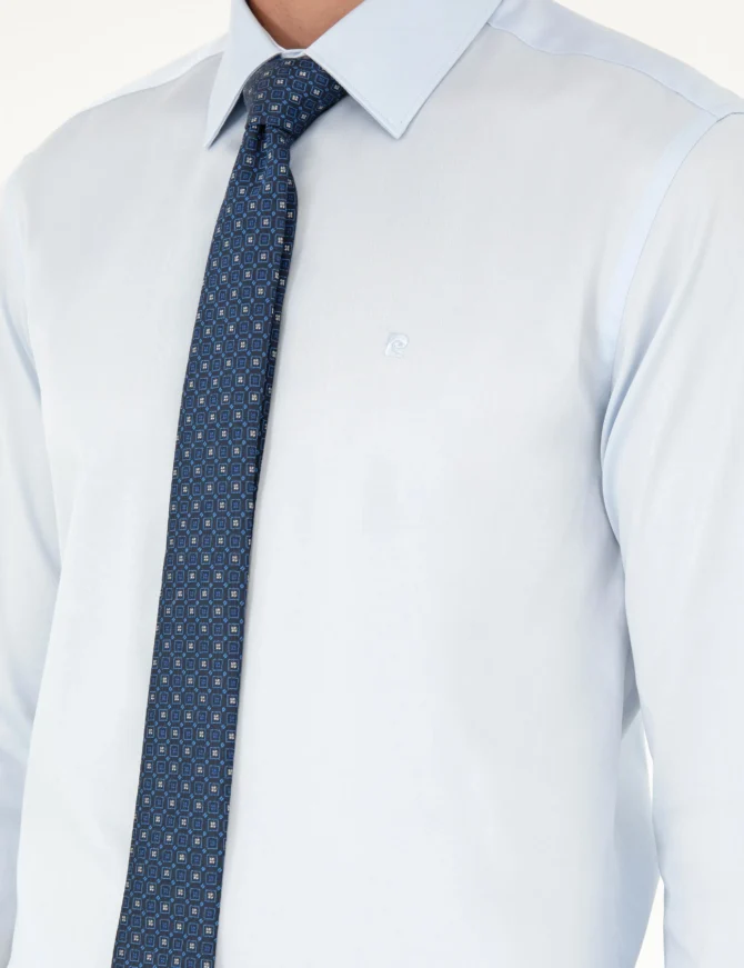 LIGHT BLUE LONGSLEEVE CLASSIC SHIRT - Image 8