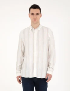 GREEN LINEN SHIRT - Green