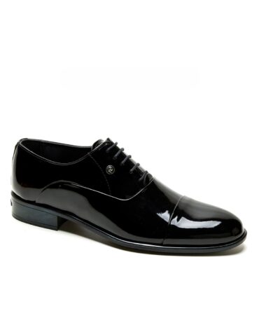BLACK GROOM SHOES