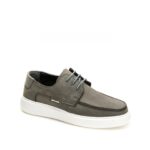 BLACK SUEDE SHOES - Gray