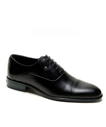 BLACK GROOM SHOES