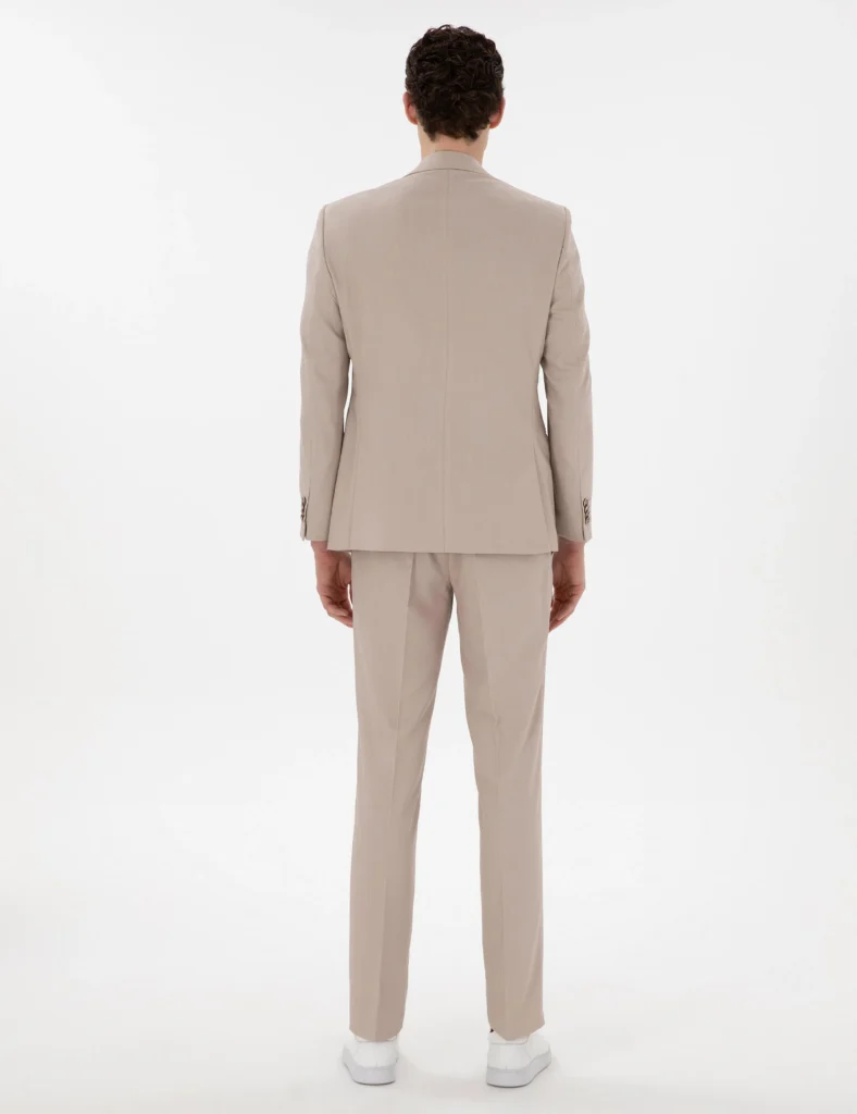BEIGE SLIM SUIT thumbnail 5