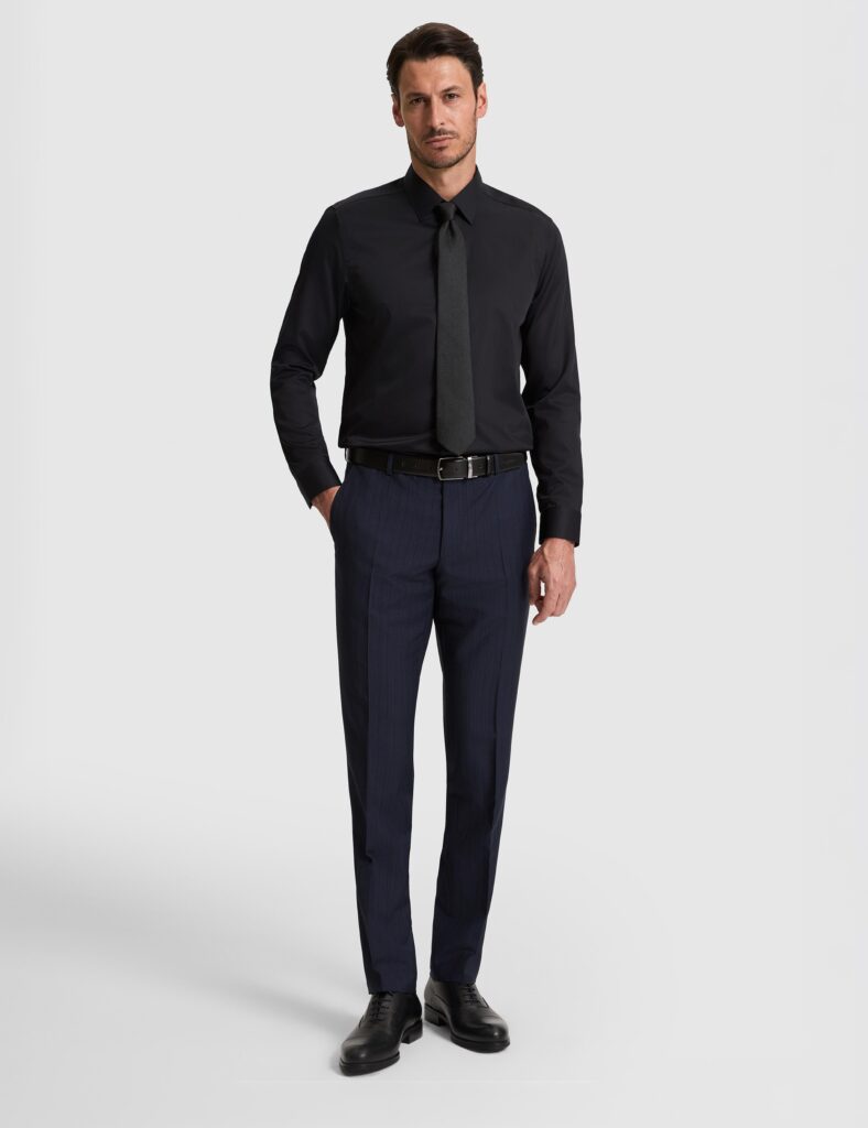 BLACK NON-IRON BASIC SHIRT thumbnail 4