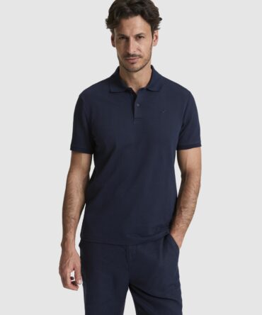 NAVY POLO T-SHIRT