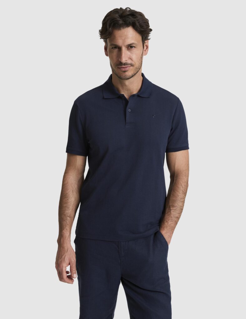 NAVY POLO T-SHIRT