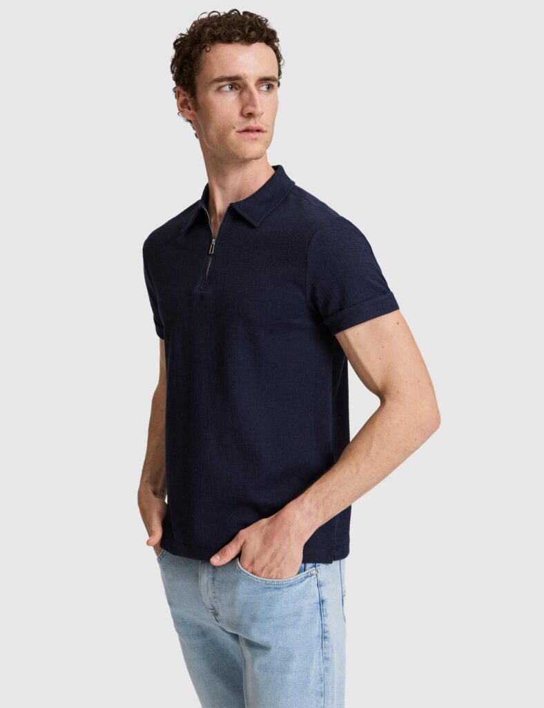 NAVY POLO SHIRT thumbnail 3