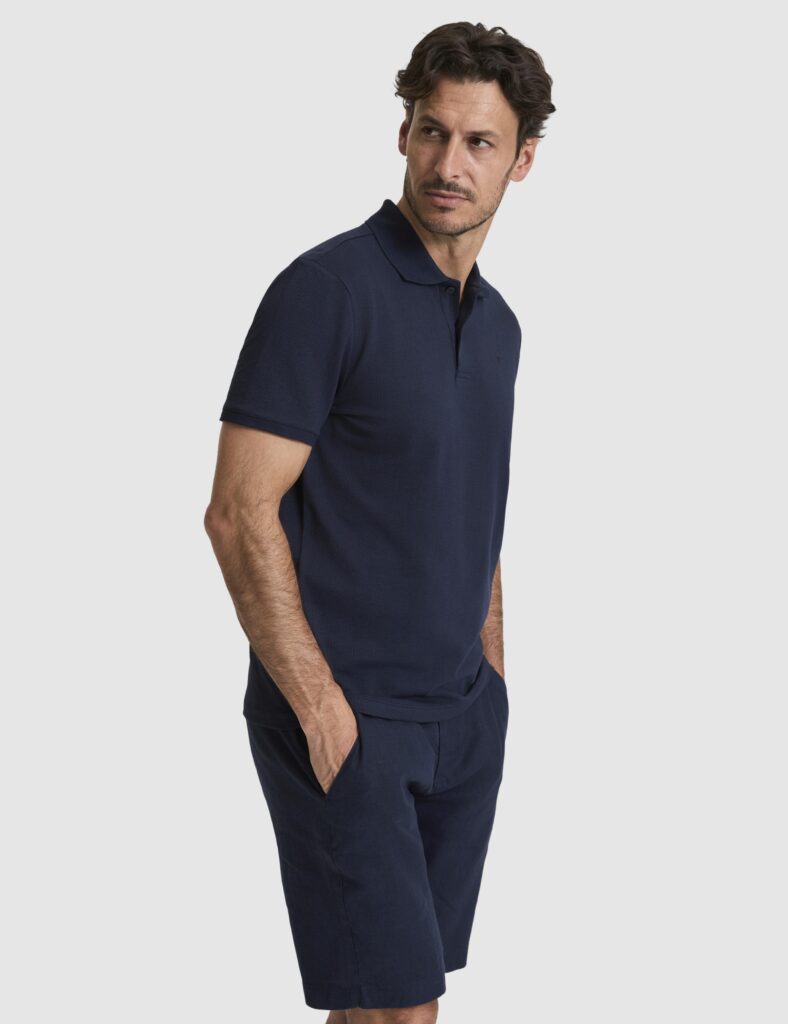NAVY POLO T-SHIRT thumbnail 3