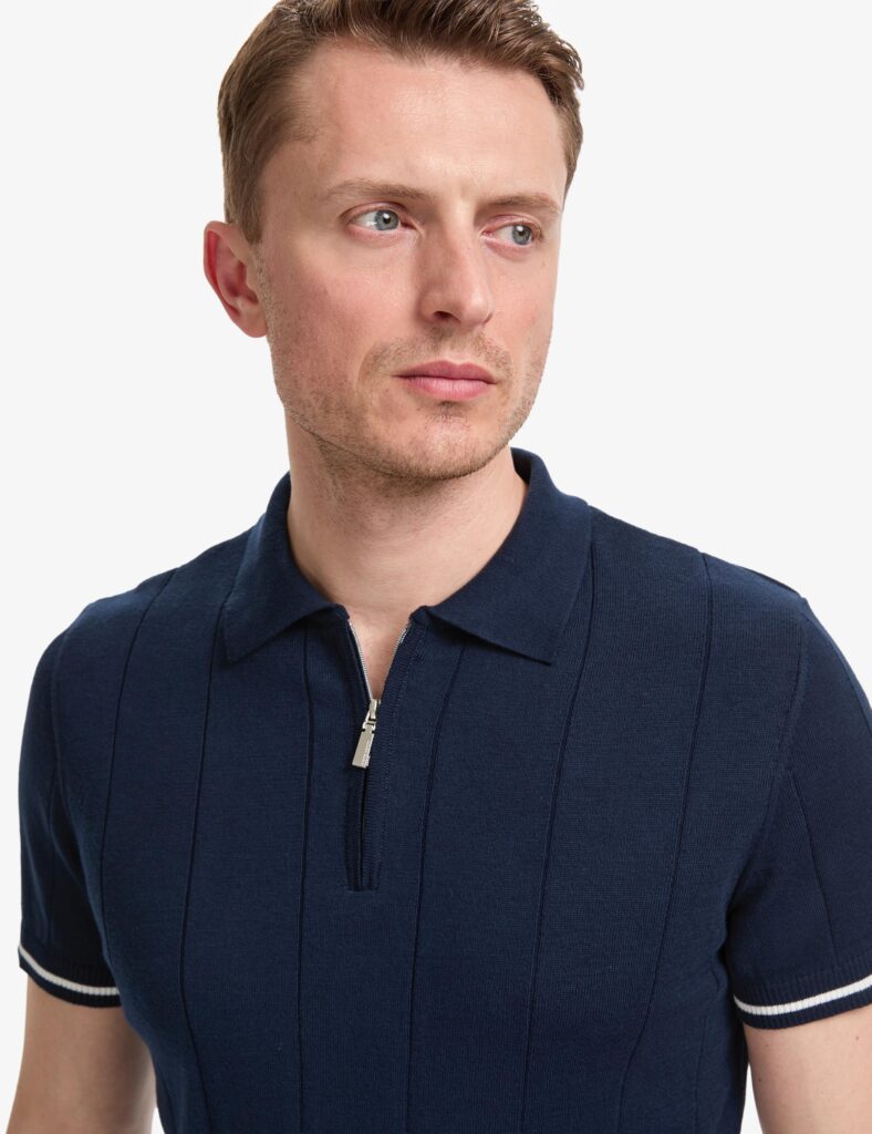 NAVY POLO T-SHIRT thumbnail 3