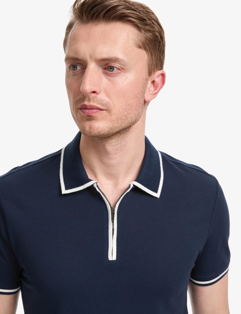 NAVY POLO T-SHIRT thumbnail 2