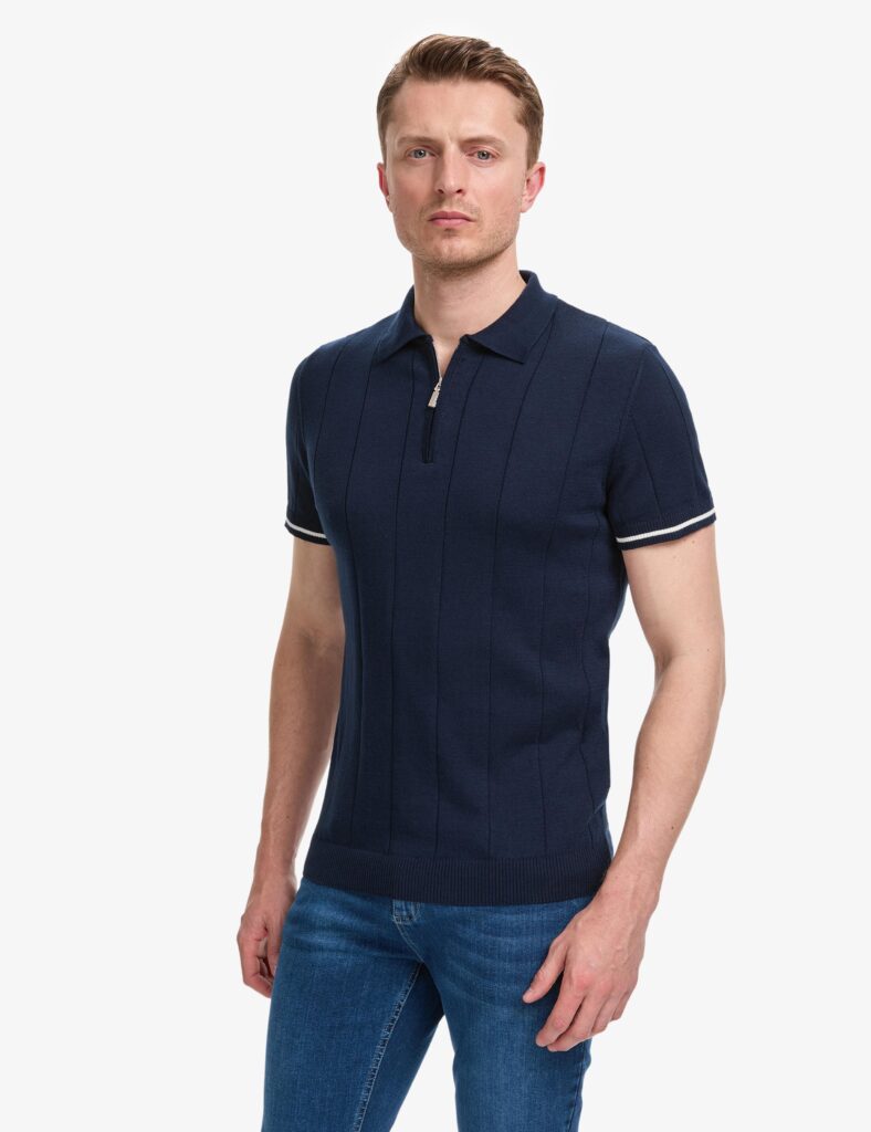 NAVY POLO T-SHIRT thumbnail 2